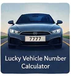 Lucky Vehicle Number